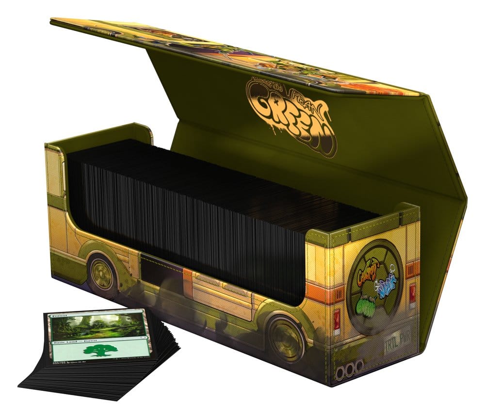 Caja de mazo Deck Box Ultimate Guard Arkhive 400+ Xenoskin Magic: The Gathering | Teenage Mutant Ninja Turtles - Turtles Van