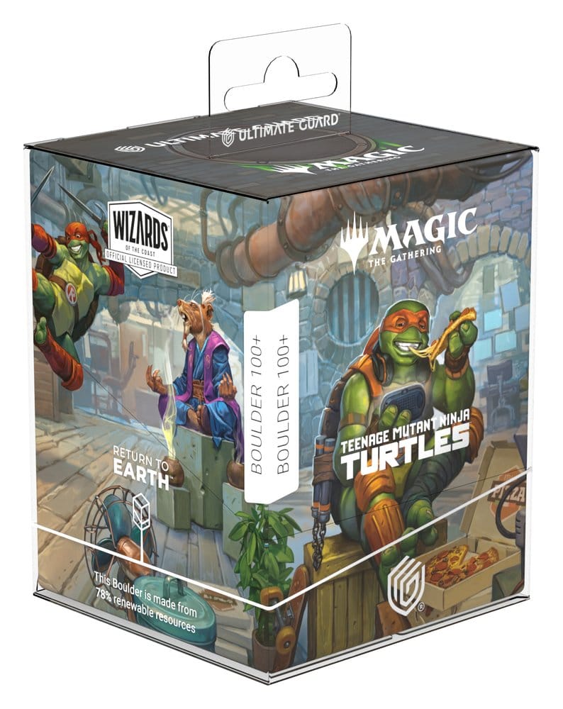 Caja de mazo Deck Box Ultimate Guard RTE Boulder 100+ Magic: The Gathering Teenage Mutant Ninja Turtles